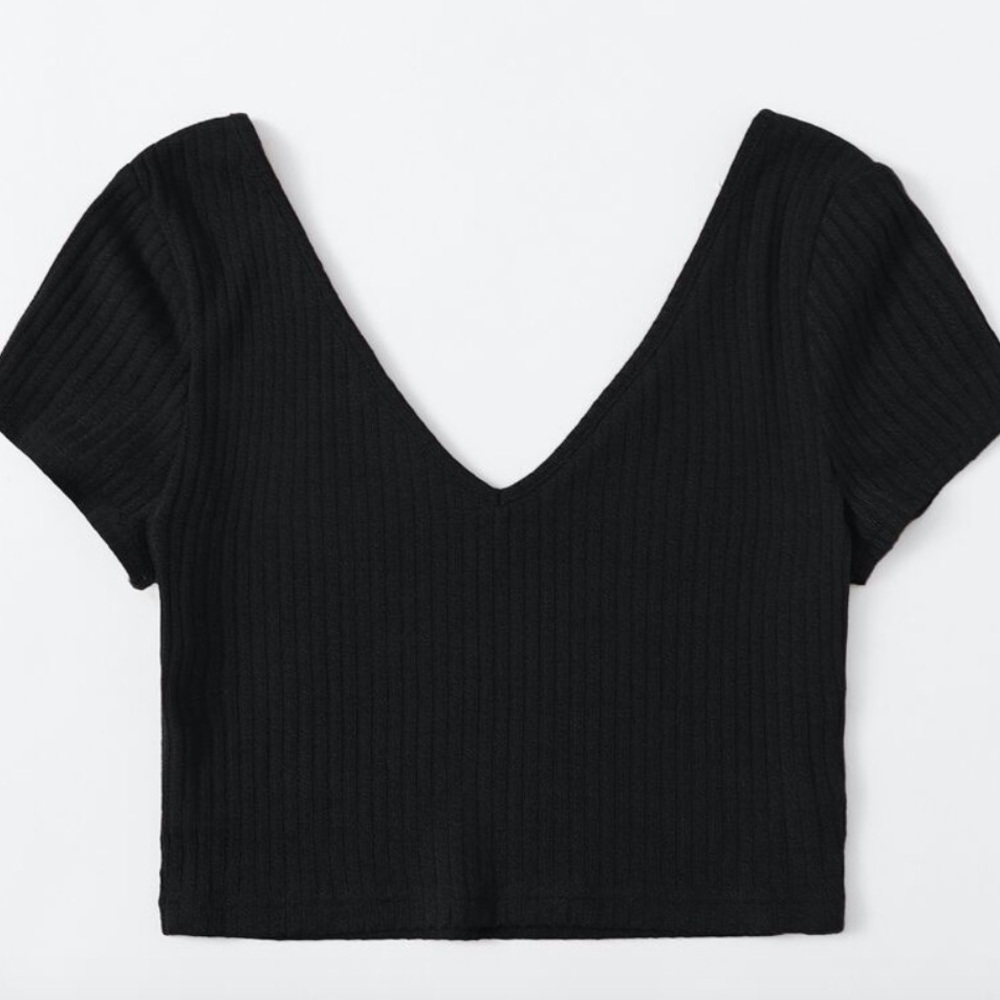Plain black shirt